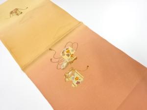 未使用品　正絹　帯揚げ